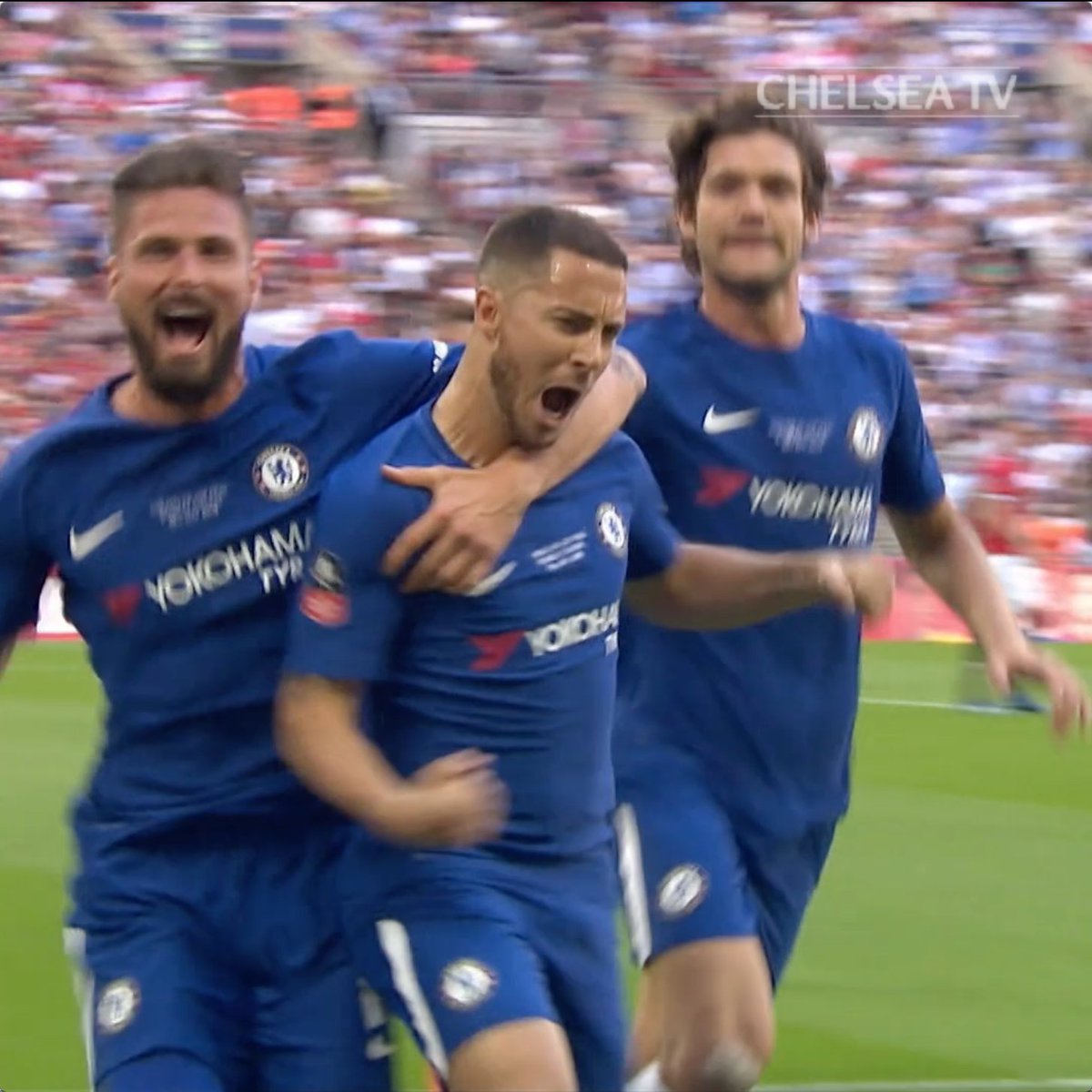 Hazard did you at Wembley mate