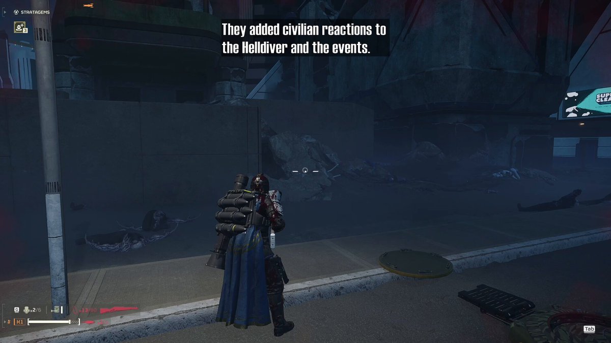 #Helldivers2 | #Helldivers NPC lines really does make you feel like a hero