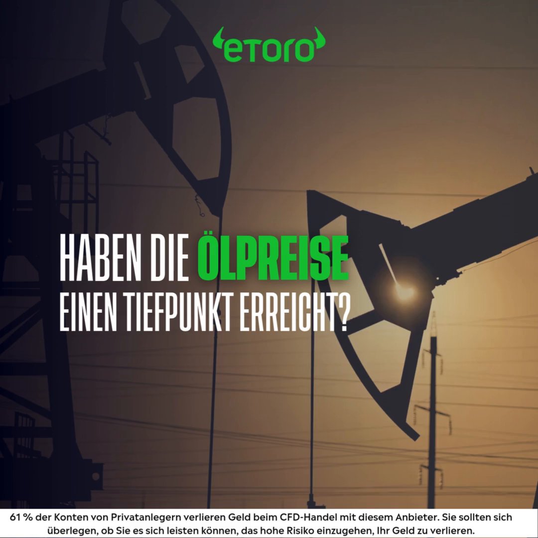 🛢️ Ölpreis am Tiefpunkt: Kommt jetzt die Wende?