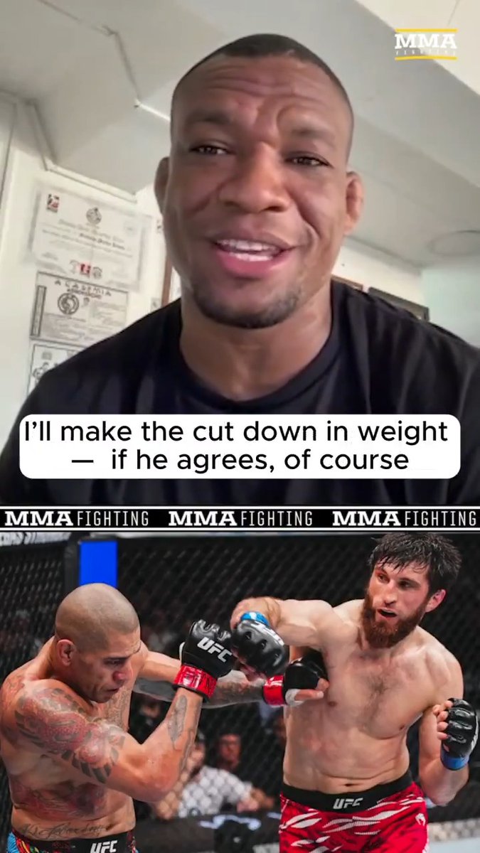 Jailton Almeida is open to fighting Magomed Ankalaev if the UFC heavyweight division continues to ignore him 🏆🇧🇷 (Via Guilherme Cruz)