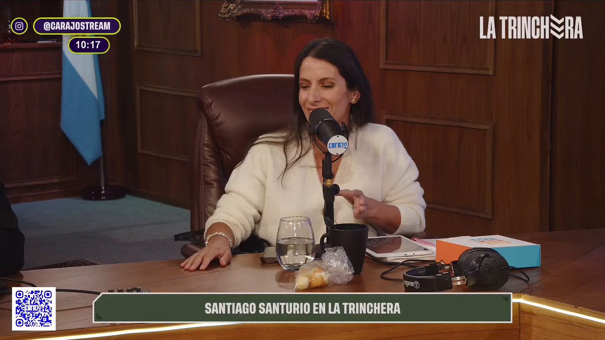 "Lo que pasa con la izquierda es que ellos creen que lo público es lo privado de ellos" Santurio respecto a las agresiones que recibieron cuando fueron a dar una charla a La Plata.