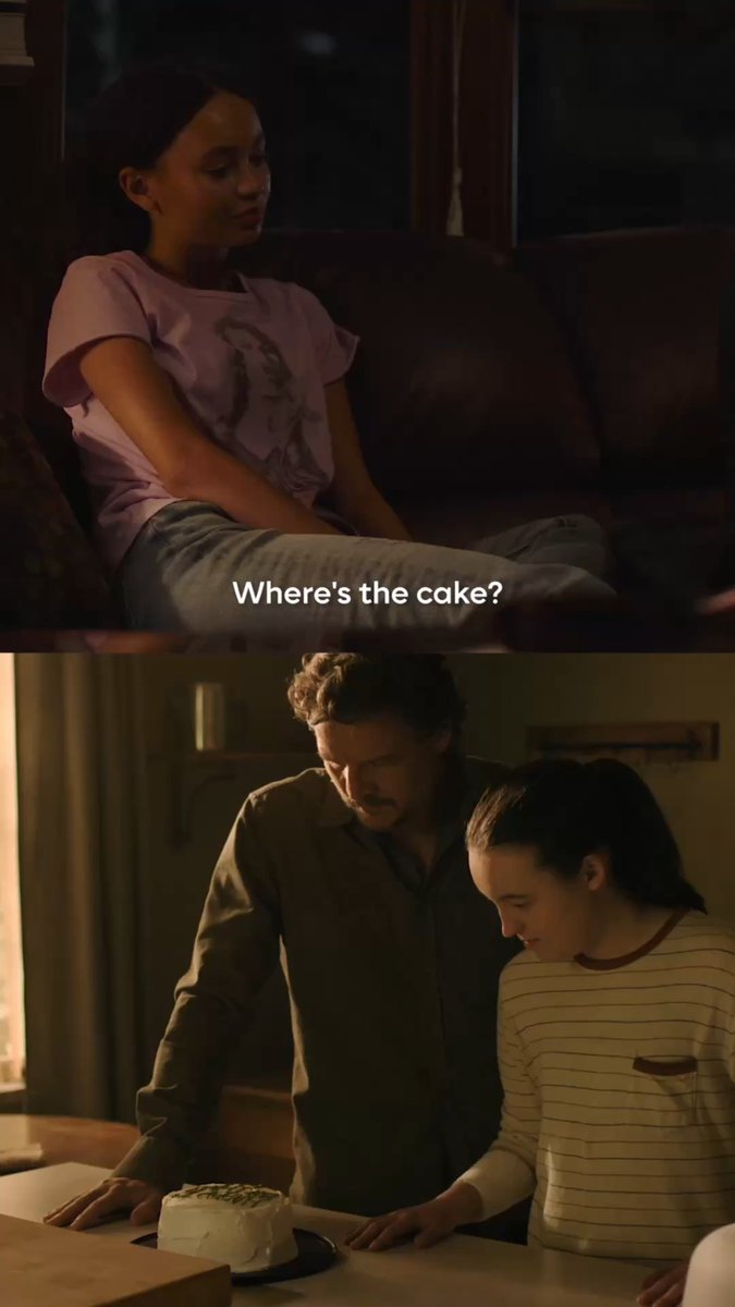 He remembered the cake. #TheLastOfUs