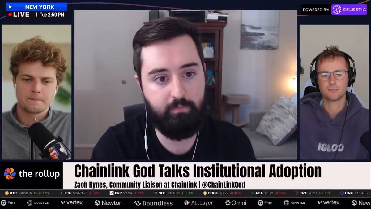 Chainlink is just price feeds, right? So why are major financial institutions like Swift and J.P. Morgan working with Chainlink? Here’s how Chainlink is connecting TradFi to the blockchain economy 👇