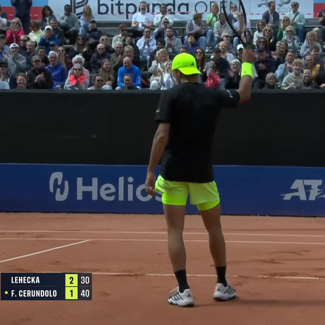 Lost the match, but won the highlight reel 🤩 Francisco Cerúndolo Bitpanda Hamburg Open
