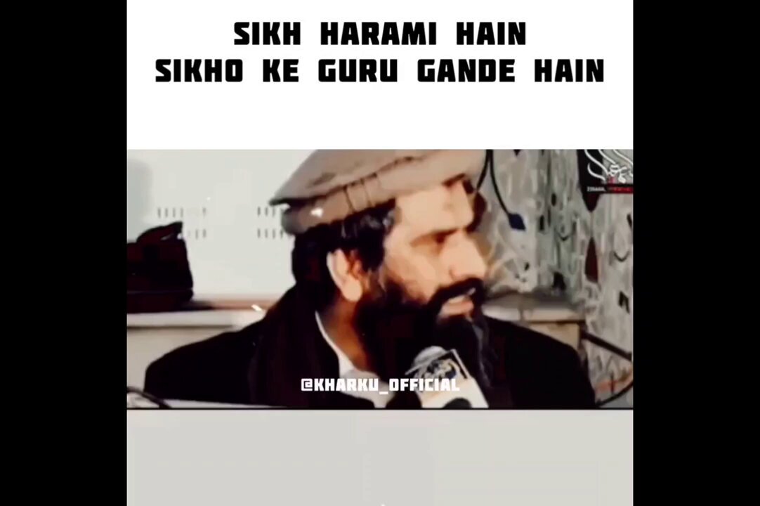 SGPC's beloved Pakistanis showing their love for Sikhs. Bhai-Chara gang must listen.