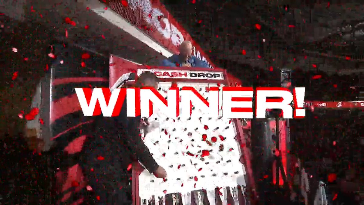 Things we love to see 👏 Congrats to the winner of last night's #Canes Cash Drop raffle for going home with over $100,000!