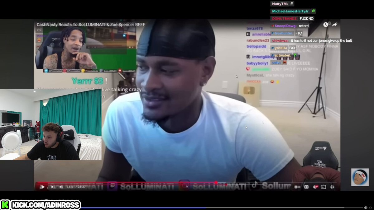 SoLLUMINATI got BANNED from Twitch not even 12 hours after Adin Ross told him he would get banned again😳