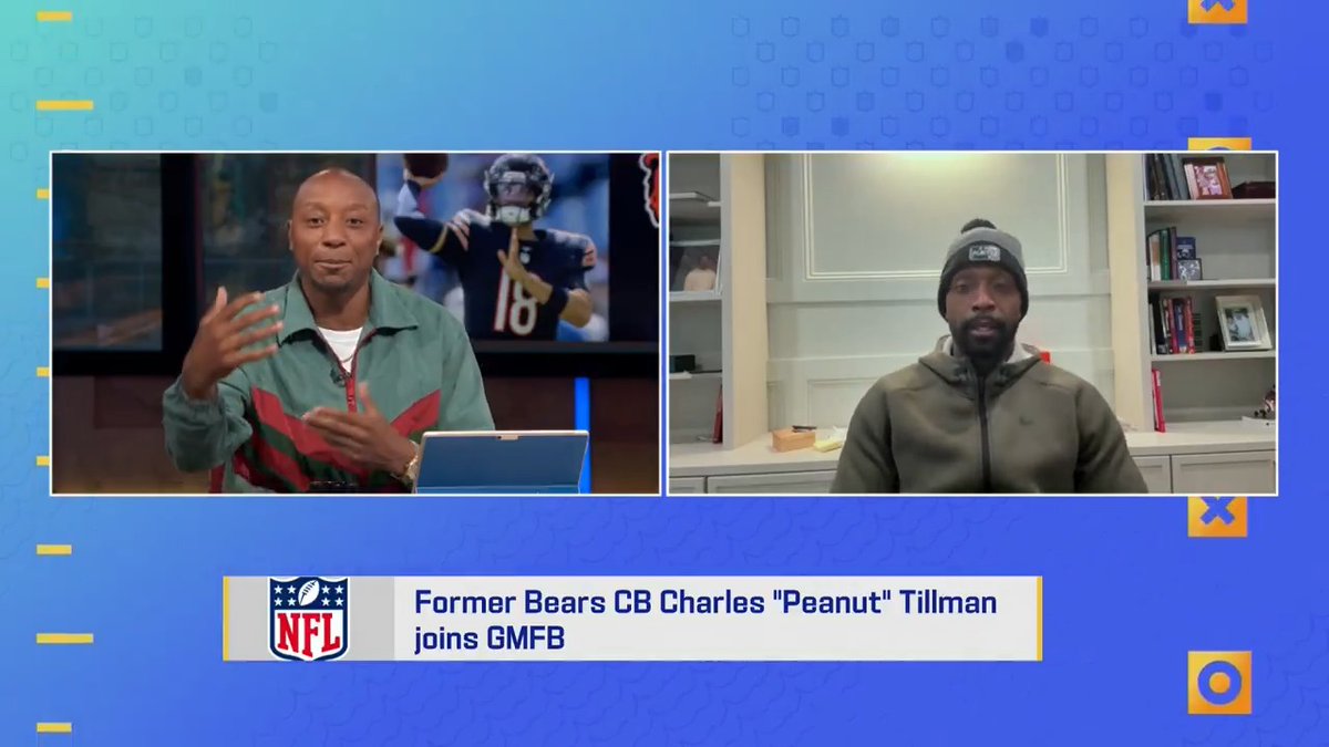 The idea for the "peanut punch" first came from Charles Tillman's HS defensive coordinator 🙌