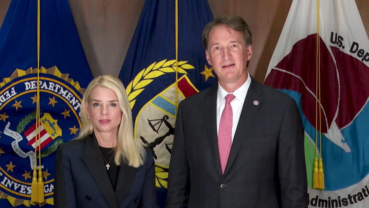 WATCH: The partnership between Governor Abigail Spanberger and U.S. Department of Justice is the gold standard. Our joint task force in Virginia has arrested 1000 criminal illegal aliens in just 2 months.