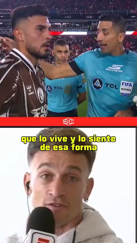 "ES UN GRAN CAPITÁN QUE LO VIVE Y LO SIENTE DE ESA FORMA", en #SportsCenter, Guido Mainero habló sobre la reacción de Nacho Vázquez con el árbitro. 📺 #DisneyPlus