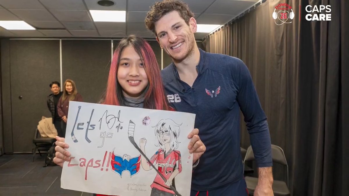 Dowder and his wife Paige are working to make hockey's bright and loud environment more comfortable through Dowd’s Crowd, a program which provides kids with sensory needs the opportunity to enjoy an #ALLCAPS game. More info at
