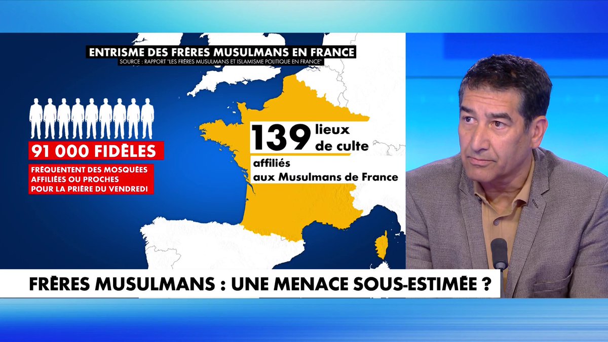 Karim Zeribi, ancien député européen, déplore la «confusion dans l’esprit des Français» entre les musulmans et les islamistes dans #Punchline