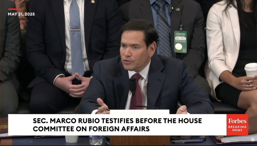Marco Rubio refuses to say Vladimir Putin is a war criminal