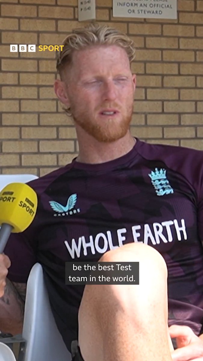 England captain Ben Stokes says England "can be the best Test team in the world." 🔝 #bbccricket