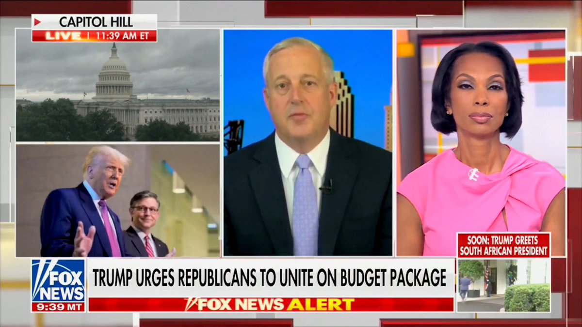 President Trump has been clear. We need to get the Big Beautiful Bill done, and we need to get it done now. The American people voted for an America First agenda, and that's exactly what Republicans are going to deliver with this bill.