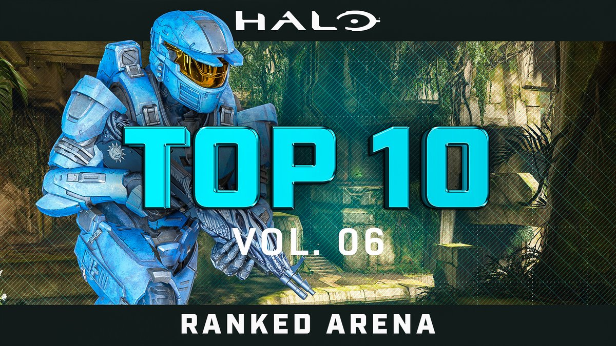 The latest Halo Infinite Top 10 features the community's best plays in Ranked Arena! Congrats to your winners 🏅 1⃣ @lNFlNI 2⃣ Max 3⃣ Laz 4⃣ Norwen 5⃣ Mailmain