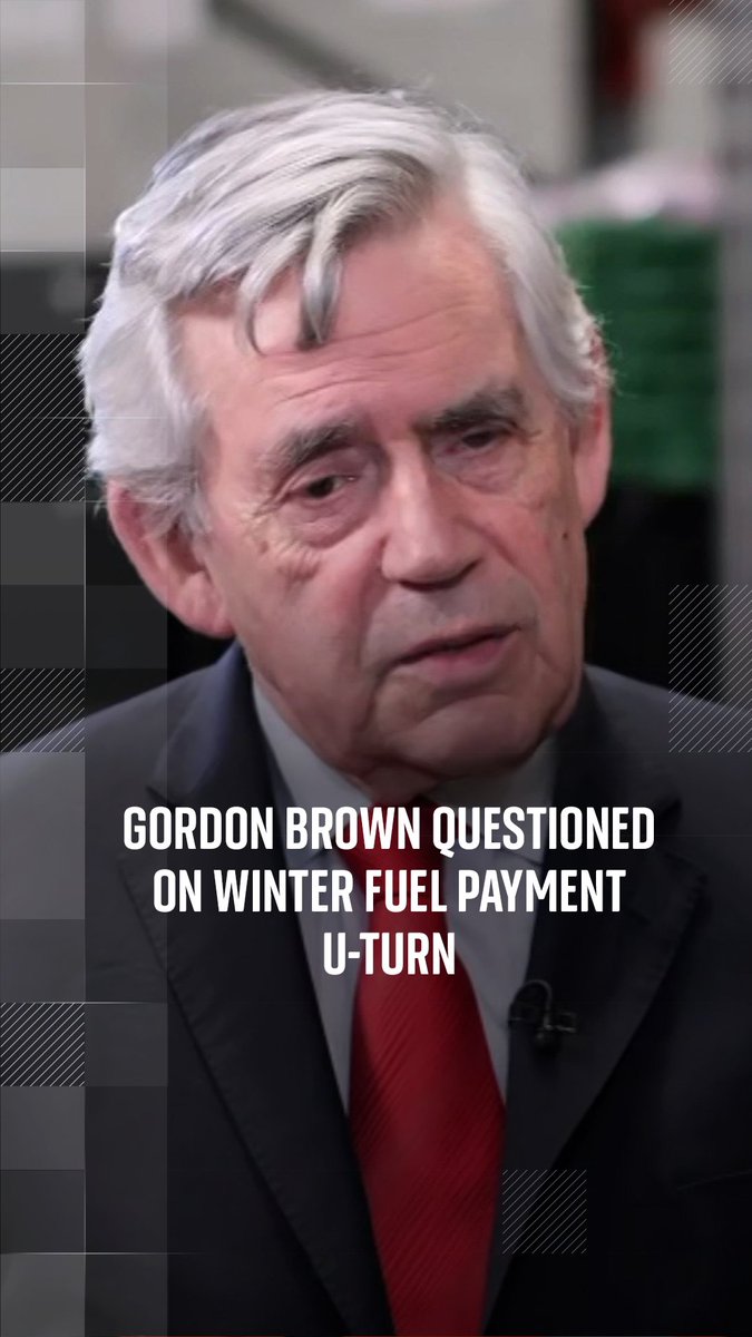 Former prime minister Gordon Brown questioned on winter fuel allowance U-turn by Sophy Ridge.