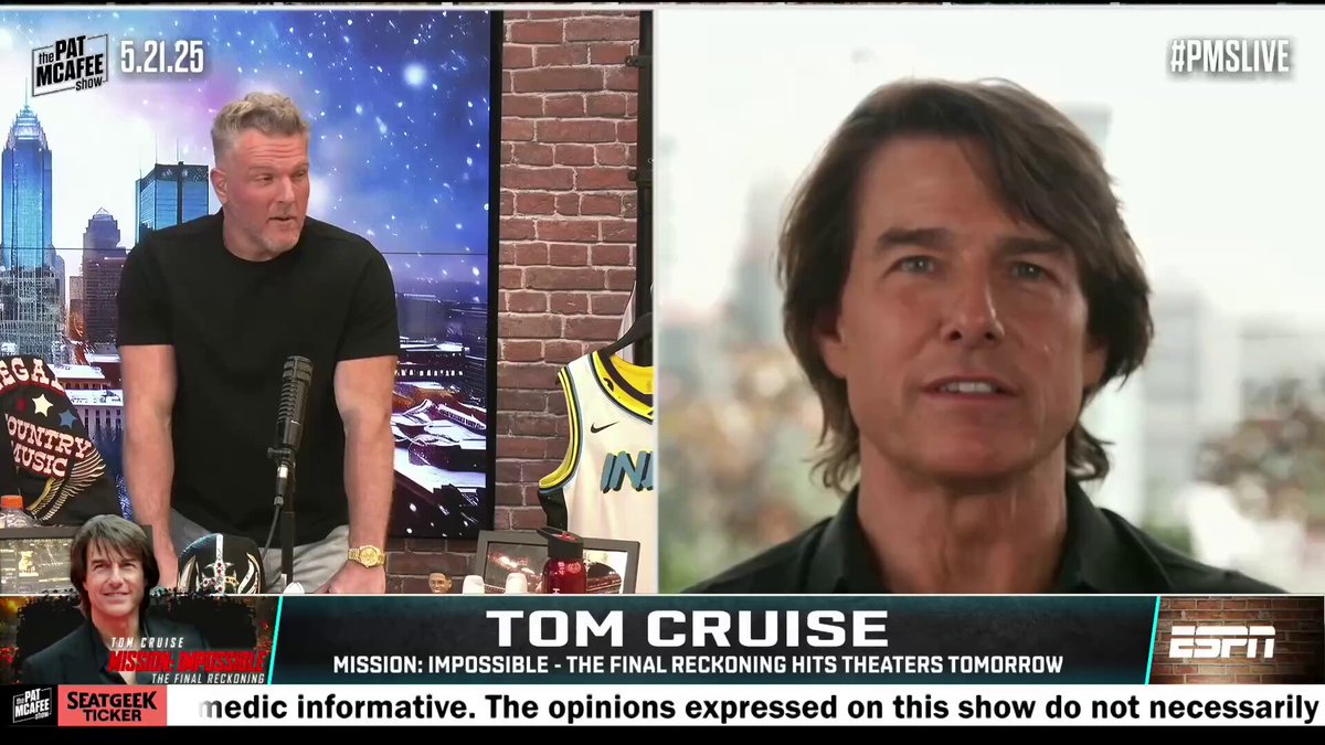 “I’m always studying and I’m always learning.. There’s so much knowledge out there.. What knowledge can you learn that’s going to improve your ability for your goals” ~ Tom Cruise #PMSLive