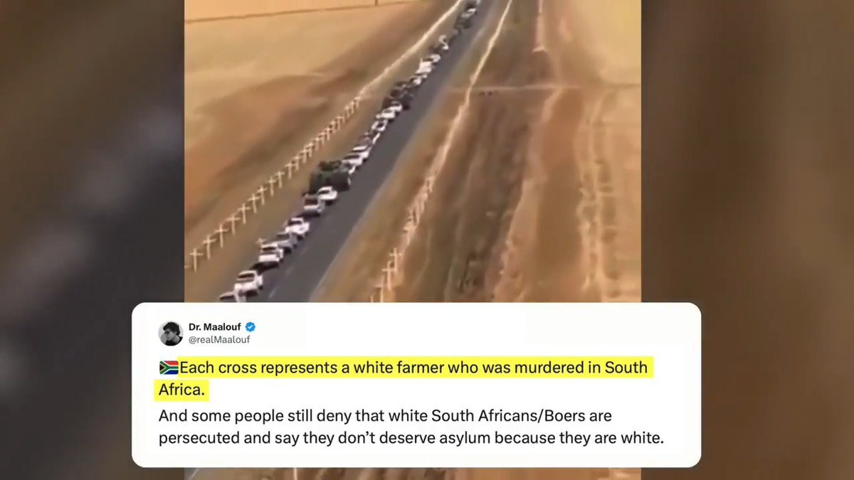 🚨 JUST SHOWN IN THE OVAL OFFICE: Proof of Persecution in South Africa.