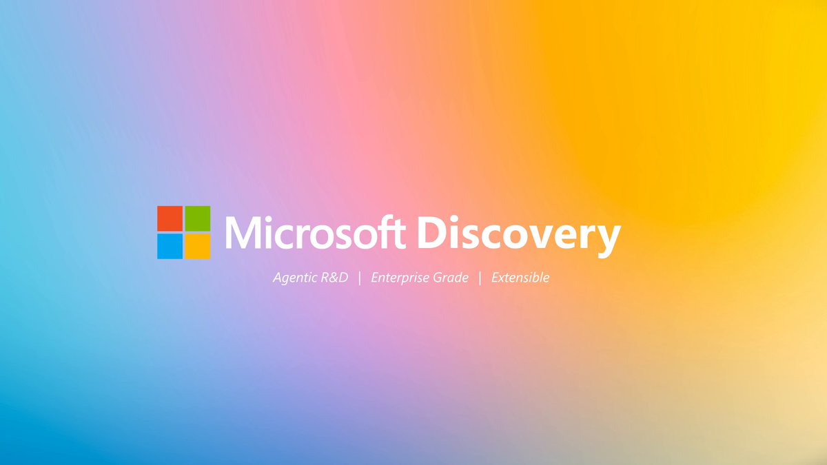 Microsoft Discovery uses specialized AI agents that reason over scientific knowledge, generate hypotheses, and simulate results all in a continuous loop. One early result? A novel coolant, discovered in 200 hours.