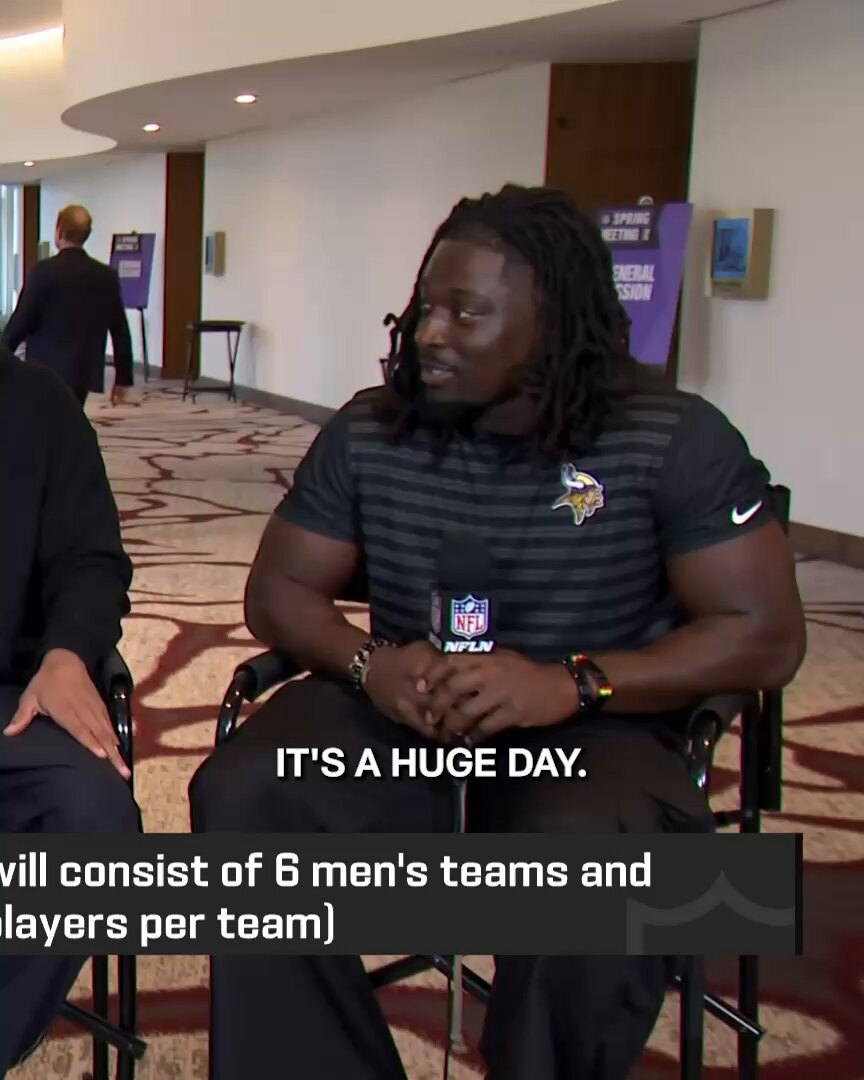 A lot of excitement from BA 🇬🇭 on NFL players competing in Flag football at LA28 🙏