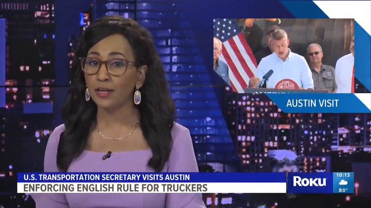 ICYMI: America first = safety first. We’ll do whatever it takes to ensure our roads are safe 🇺🇸