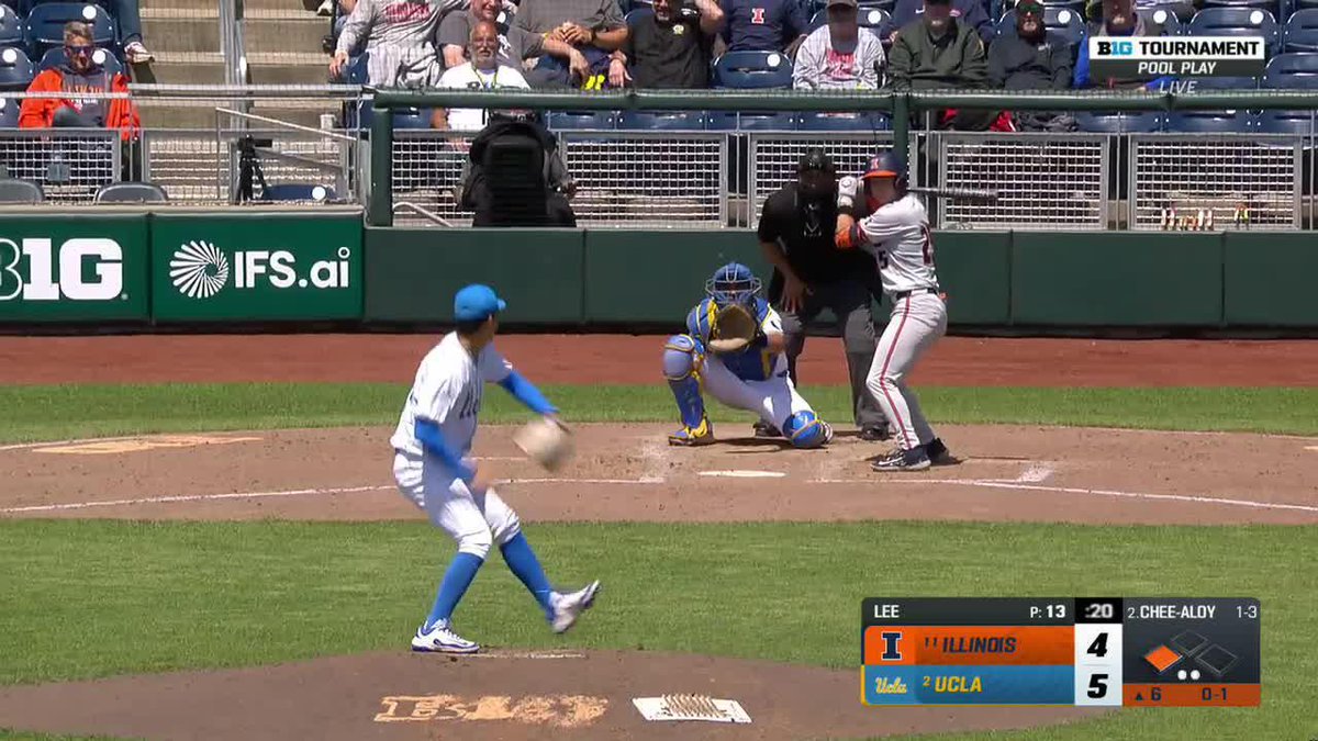 T6 | TIE GAME ‼️ Illini 5, UCLA 5