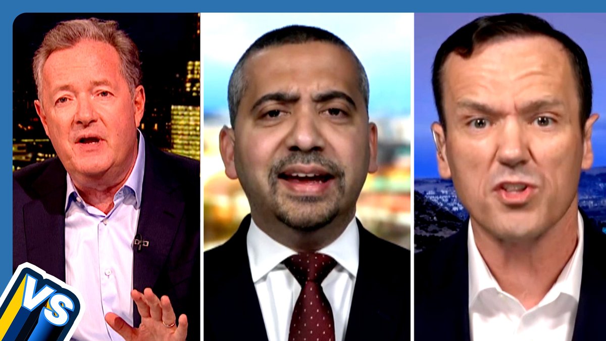 "Control yourself!" Mehdi Hasan and Maj. John Spencer go head-to-head on Gaza - available to watch now 👇 📺 Piers Morgan | Mehdi Hasan | John Spencer