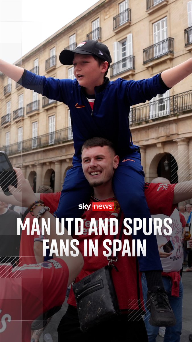 Manchester United and Tottenham Hotspur are preparing to face each other in the all-English Europa League final tonight in Bilbao. Here's how the fans are feeling ahead of the match 👇