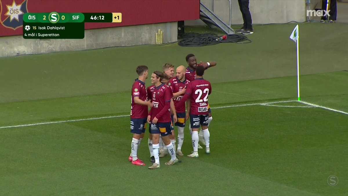 Isak Dahlqvist! 2-0 Örgryte mot Sandviken! 🎯 📲 Se matchen på Max