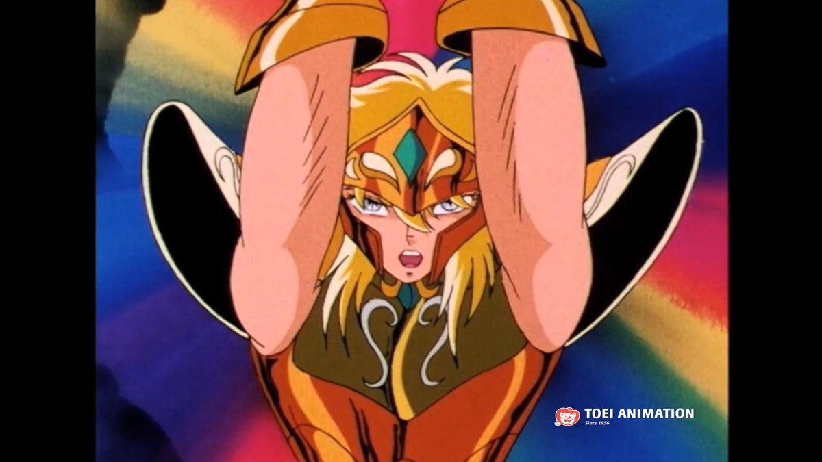 ¡La pelea contra Poseidón no se detiene! 🔱 Ahora Hyoga y Shiryu portan las armaduras de Acuario y Libra. ¿Qué te pareció este momento? 👇 Te leemos. #LosCaballerosdelZodiaco ♊ #SaintSeiya