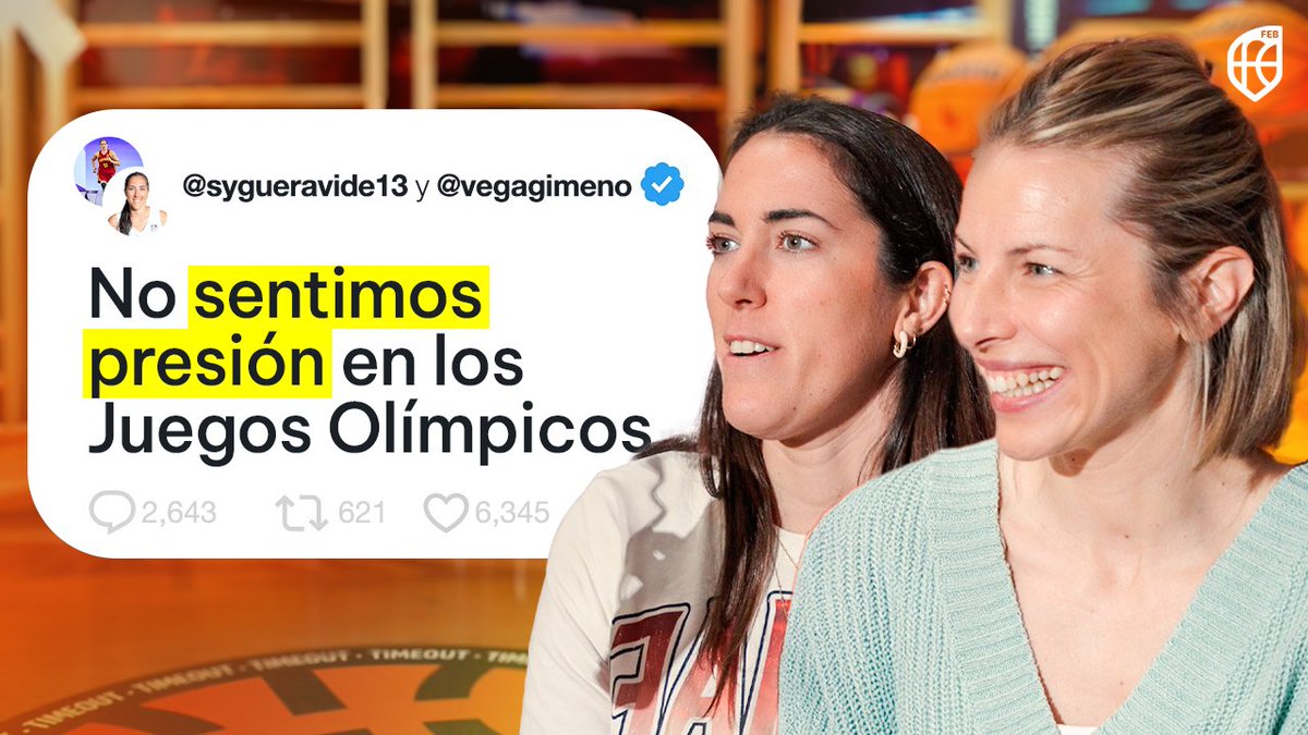 💥 #TIMEOUT | Las pioneras de la #SelFEM3x3🇪🇸 nos han regalado un programa muy 🔝 No te pierdas a Sandra Ygueravide y Vega Gimeno dando exclusivas a Atiga y Andrés Weiss 🔥 #SomosEquipo