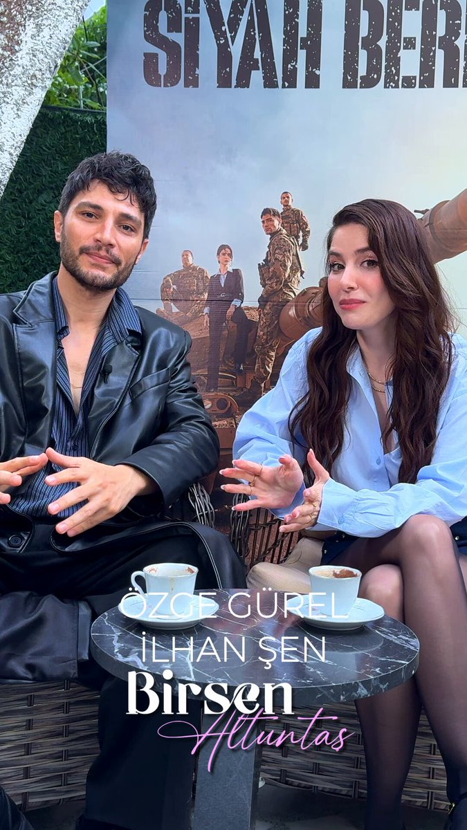 tabii'nin büyük ilgi gören CNP Film imzalı "Siyah Bere" dizisinin Volkan'ı #İlhanŞen ve Nilgün'ü #ÖzgeGürel'le röportajım youtube kanalımda yayında... 👇 (Tüplü Televizyon)