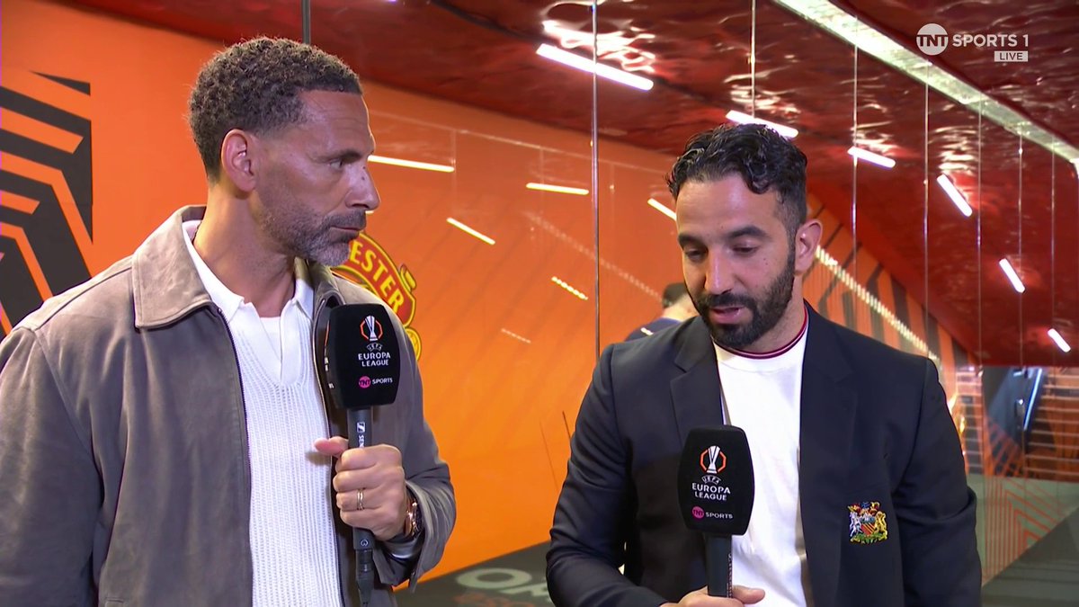 "I trust in the guys, I'm really confident" 👊 Ruben Amorim speaks to Jules Breach &amp; Rio Ferdinand ahead of the game, and the confidence he has in his team 🤩 📺 TNT Sports &amp; discovery+ UK