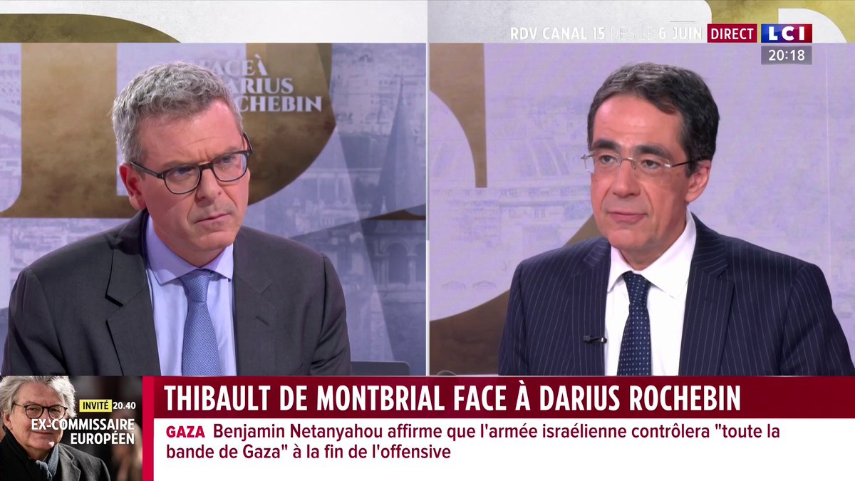🗣️ Rapport sur les Frères musulmans : "le point clé, c'est la dissimulation" explique, face à Darius Rochebin, Thibault deMontbrial