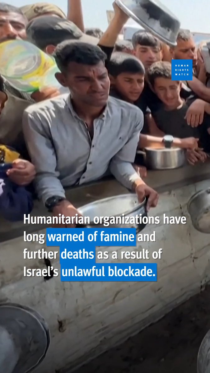 After deliberately blocking humanitarian assistance from entering Gaza for 78 days, Israel has begun allowing in a “basic amount” of aid. Israeli authorities’ blockade and use of starvation of civilians as a weapon of war amounts to war crimes and acts of genocide.