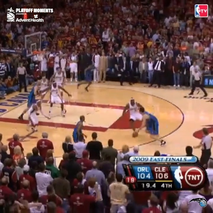 2009 ECF Game 1 Rashard Lewis' game-winning bucket gave us a 1-0 lead vs. Cleveland 🪄