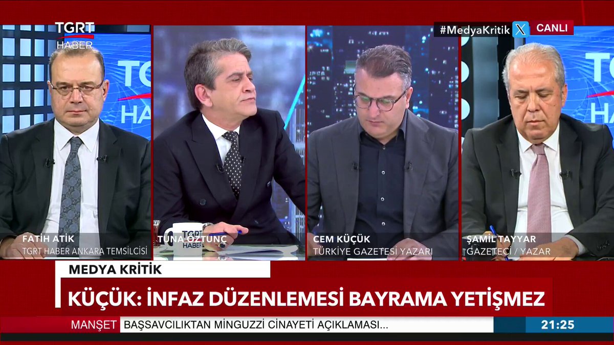 📌 Tunceli Valisi Bülent Tekbıyıkoğlu Neden Merkeze Çekildi? 🗣️Türkiye Gazetesi Yazarı Cem Küçük: “DEM Parti küstahlığı bırakmalı. Vali görevini yapmaya çalışmış. Eğer Ankara’dan telefon geldiyse yanlış yapmışlardır. Bir vali ‘Beni merkeze çekin’ diyorsa sıkıntı vardır” #MedyaKritik 📺 Tuna Öztunç Cem Küçük