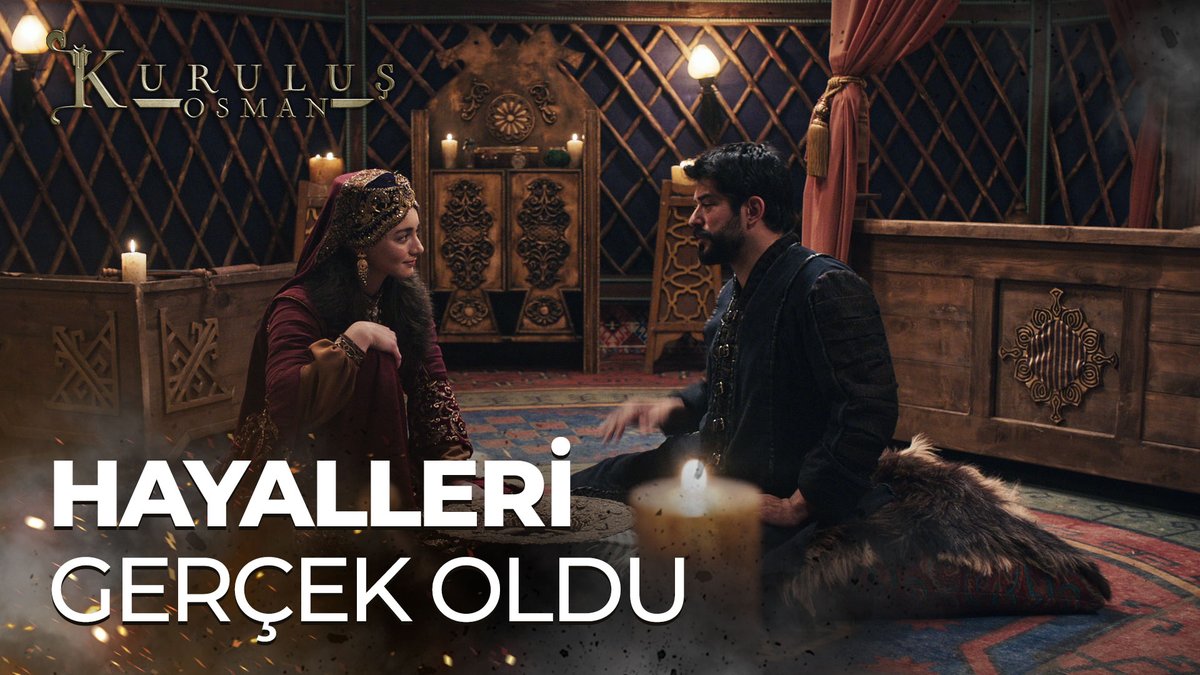 Hayalleri gerçek oldu. "Bugün bir hayalimiz daha gerçek oldu Kara Osman'ım!" #KuruluşOsman atv