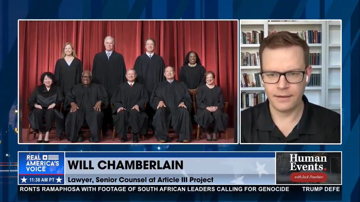 IS THE SUPREME COURT "PICKING FAVORITES"? "WE ARE NOT A DENNY'S" - Judge of the United States Court of Appeals for the Fifth Circuit James Ho rebukes the Supreme Court. Will Chamberlain @jackposobiec
