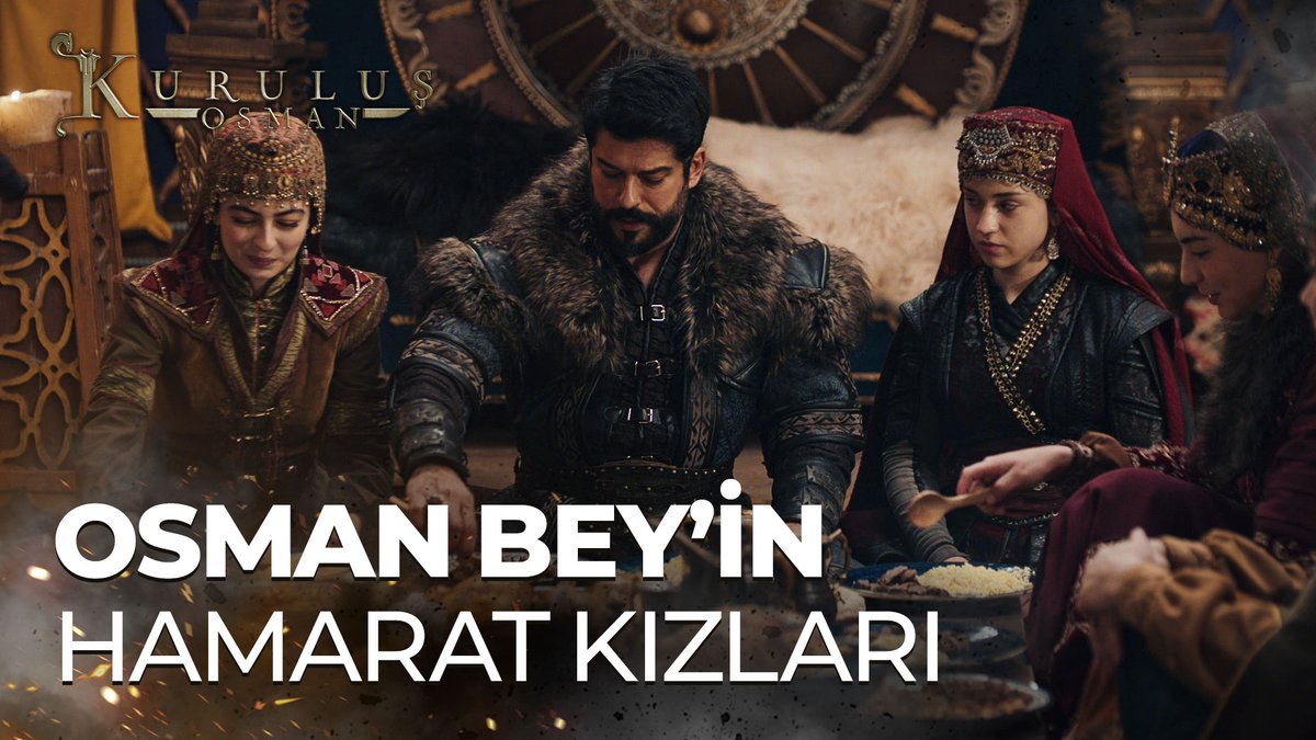 Osman Bey'in hamarat kızları... Fatma Hatun ve Halime aş etti, herkes aç kaldı. #KuruluşOsman atv