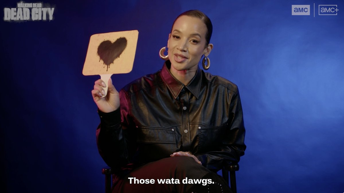 The cast of #DeadCity answers a hard hitting question — do you heart or hate NY hotdogs? 🌭