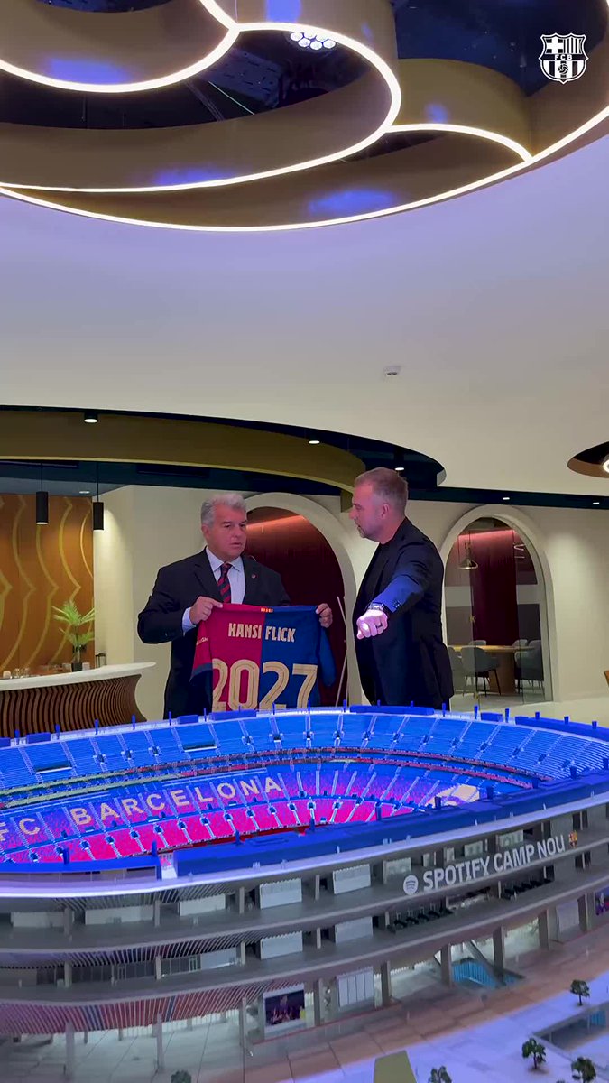 Counting the days to see you lead the team at Spotify Camp Nou 🏟️😍