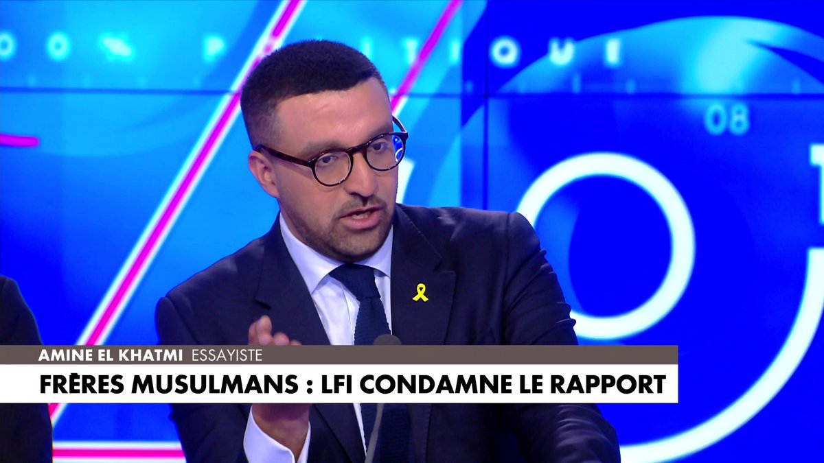 Amine El Khatmi sur le rapport à propos de l'entrisme des Frères musulmans : «LFI mélange tout»