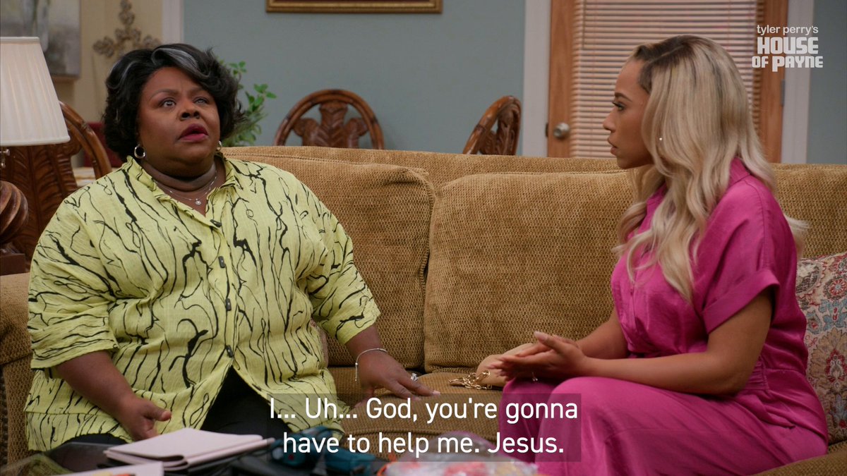 SNEAK PEEK: Let us pray. 🙏🏾 Don't miss Aunt Ella and Laura's sit down on #HouseofPayne TONIGHT at 9/8c on #BET!