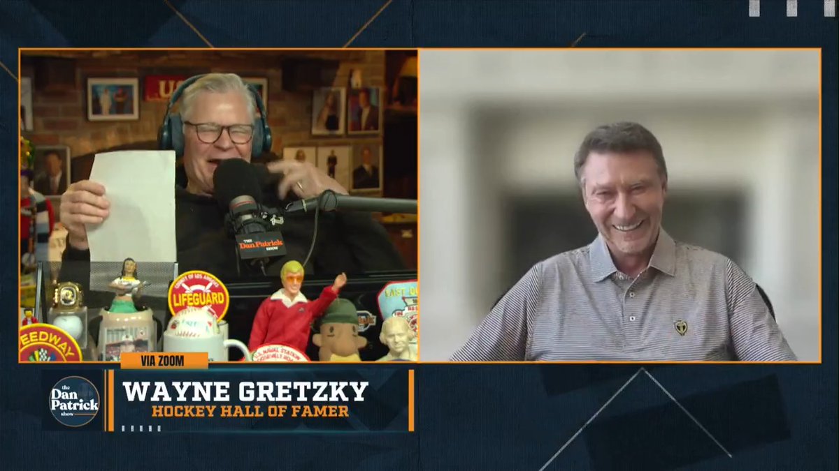 .Wayne Gretzky learned quickly that in Charles Barkley's house, Chuck is known as the Great one