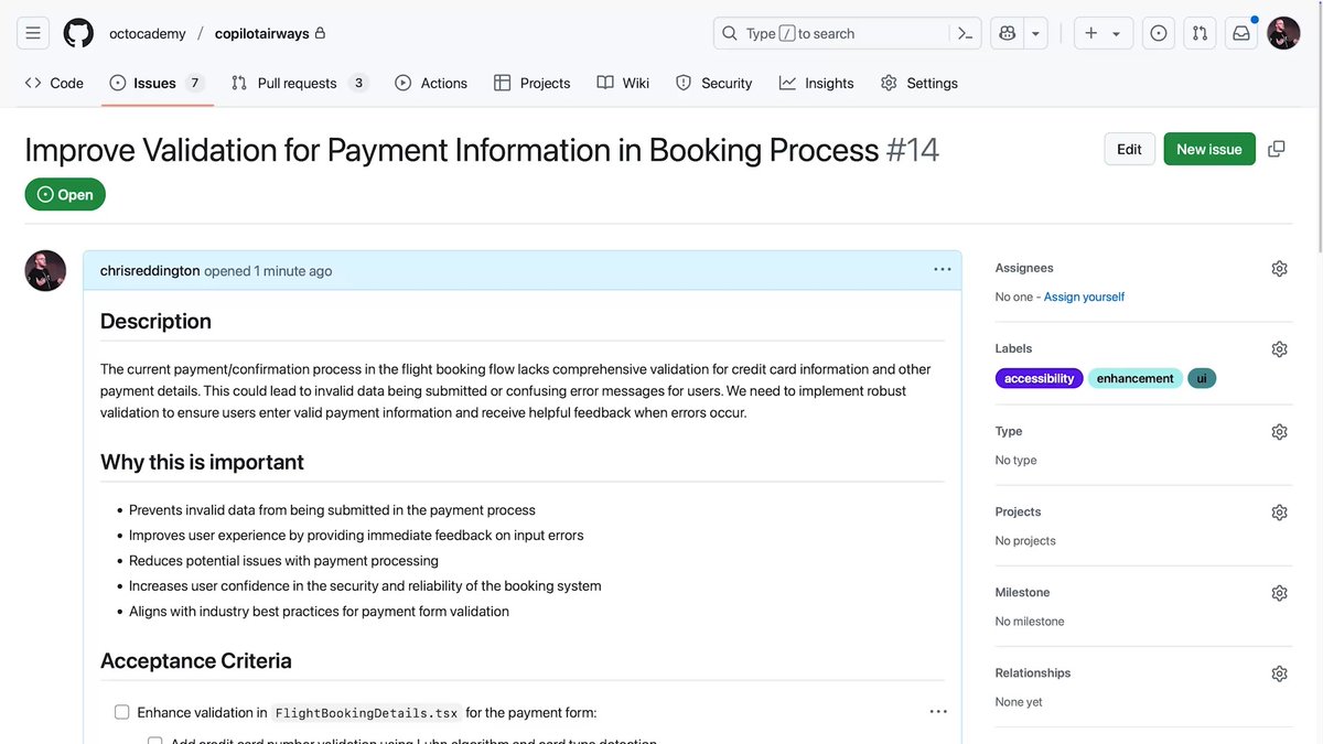 Get ready for: ✅ Easy management of complex, multi-step tasks ✅ More autonomous AI collaboration ✅ Deeper project understanding ✅ A serious productivity boost 🤖 Try out the new GitHub Copilot coding agent