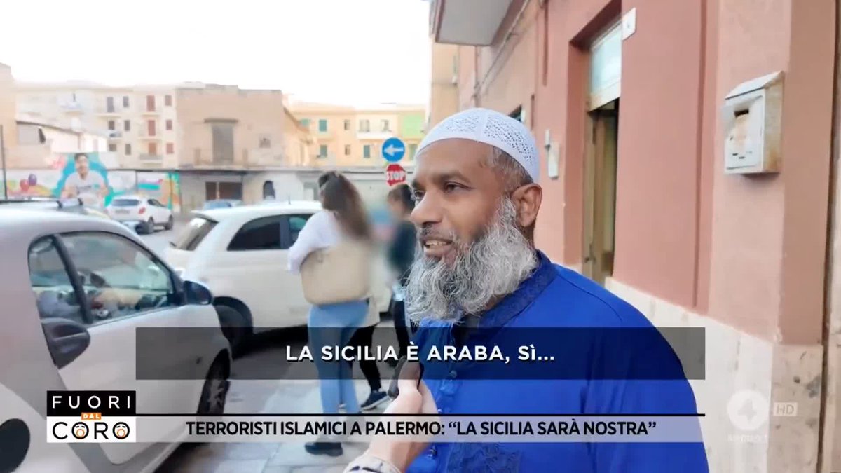 "La Sicilia è araba, sì!". Ecco la voce chi vorrebbe islamizzare la Sicilia. Il servizio di Letizia Modica a #Fuoridalcoro