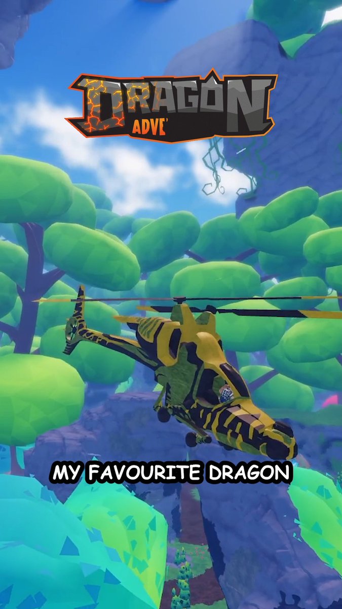 It's a bird! It's a dragon! It's a... helicopter?? Gyrocopter is releasing as the newest Developer Dragon in Dragon Adventures! 🚁 This rotorcraft dragon will come with it's own accessory set, theme potion, and more so keep your eyes peeled THIS Friday! 🐲 #DragonAdventures #Roblox #RobloxDev #TwinAtlas #SonarStudios
