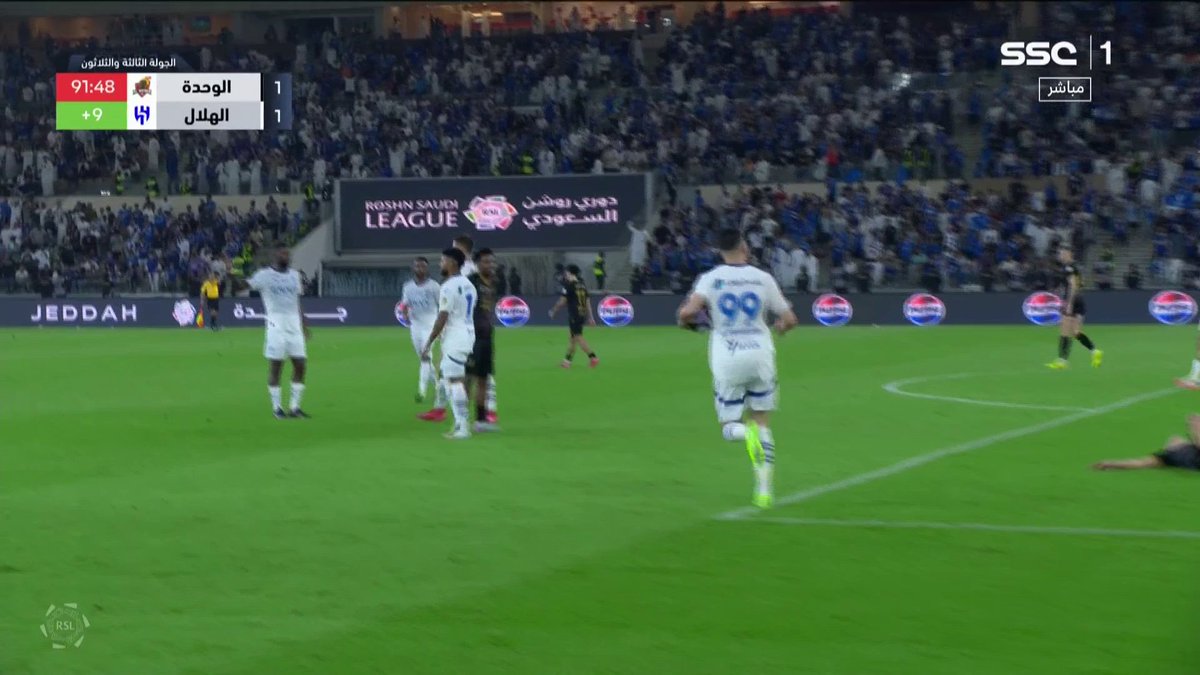 🚨🚨🚨🚨🚨🚨🚨🚨🚨🚨 شاهد أهداف مباراة الهلال والوحدة 1-1 🔵🔴 بهذا التعادل الهلال يتأهل لدوري أبطال آسيا للنخبة الموسم القادم 💙